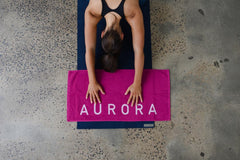 Aurora Antibacterial Sweat Towel - Berry